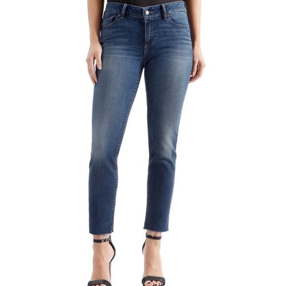 Lucky Brand | Lolita Mid Rise Skinny Wash 5 Pocket Blue Denim Jeans 25 / 0 - Picture 1 of 14